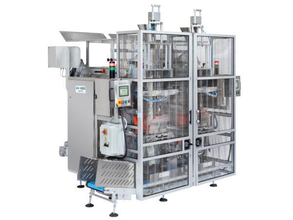 CONFEZIONATRICE VERTICALE MOD. AV650 TWIN