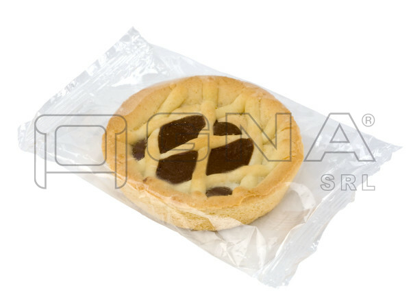 Crostatina confezionata in flowpack