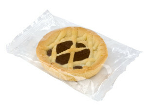 Crostatina confezionata in flowpack