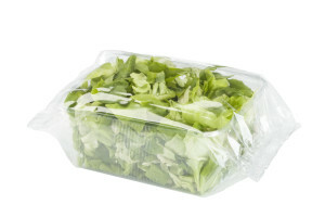 vaschetta insalata confezionata in flow pack